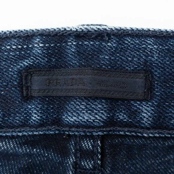 Prada Tight Fit Stretch Denim Jeans Men's 32 Blue